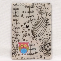 Owl Garden Flowers Birds Cute Passport Cover Travel ID Holder Protector Case With Card Ticket Pouch