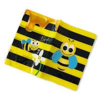Bumble Bee Cute Passport Cover Travel ID Holder Wallet Protector Case