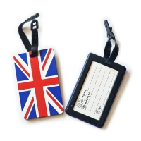 British Union Jack Flag Fashion Luggage Tags Cute Holiday Suitcase Labels Travel Bag Identity ID