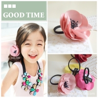 Camellia Flower Hair Elastic Band