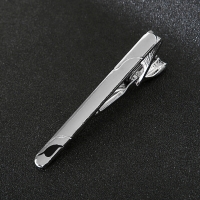 T4-1-009 Mens Metal Silver Gold Tie Clip