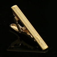 T5-2-009 Mens Metal Silver Gold Tie Clip