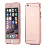 Glitter Pink No Glitter iPhone 6 Plus 6S Plus Phone Case