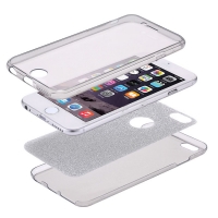 Liquid Glitter Hard Phone Cases Silicone Soft Covers For iPhones