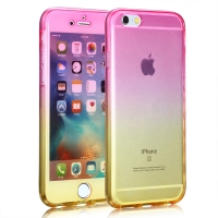 Basic Pink and Yellow iPhone 7 Plus 8 Plus Phone Case