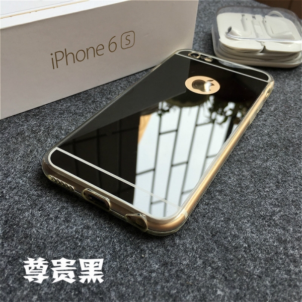 Mirror Effect Black iPhone 6 Plus 6S Plus Phone Case