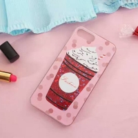 Glitter Liquid - Coffee iPhone 6 Plus 6S Plus Phone Case