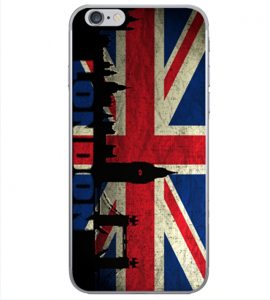 Union Jack Blue iPhone 6 Plus 6S Plus Phone Case