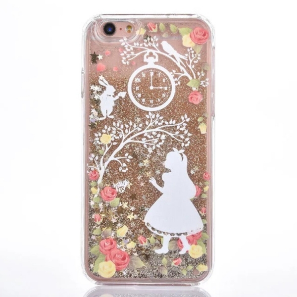 Alice In Wonderland Gold iPhone 6 Plus 6S Plus Phone Case