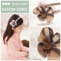 Classical Fabric Four Petals Flower Headband