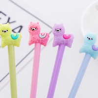 Alpaca Sheep Novelty Animals Ballpoint Gel Pens Cute Kids Party Gift Bag Fillers