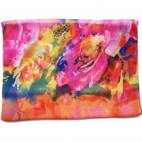 160cm 50cm Flowers Floral Fashion Ladies Scarves Chiffon Scarf Womens Shawls X195