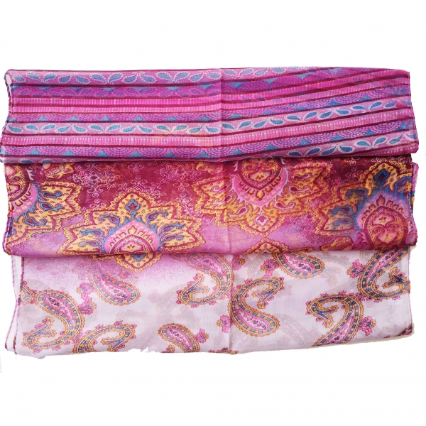 160 50cm Flowers Floral Fashion Ladies Scarves Chiffon Scarf Womens Shawls X289