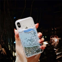 Glitter Liquid - Sealife D iPhone 11 Pro Max Phone Case