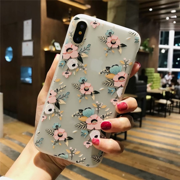 Flowers E iPhone 7 Plus 8 Plus Phone Case