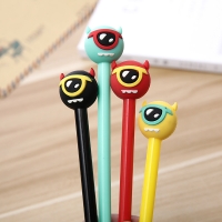 4-12pc Large Monsters Ballpoint Gel Pens Cute Funky Kids Party Gift Bag Fillers
