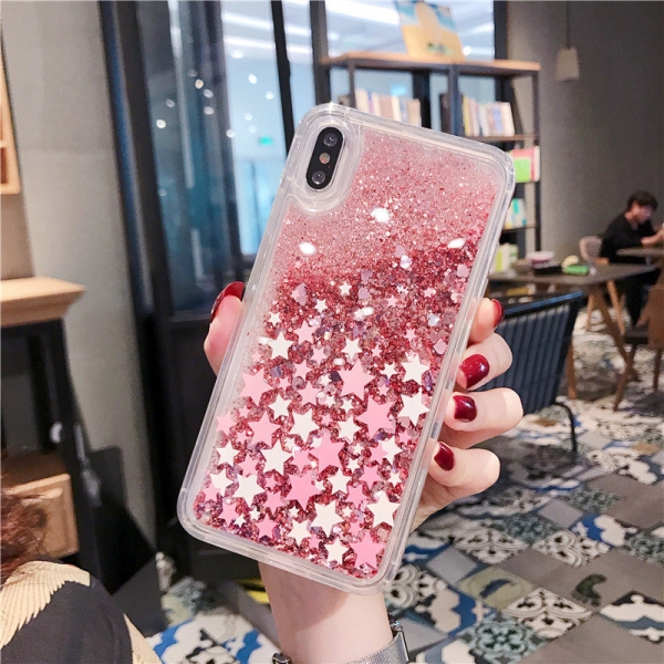 Floating Stars Pink iPhone 11 Pro Max Phone Case