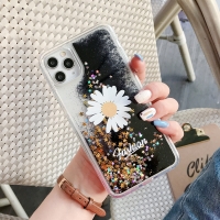 Glitter Liquid - Daisy B iPhone 11 Phone Case