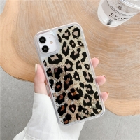 Glitter Liquid - Leopard Pattern C iPhone 7 8 Soft Hard Phone Case Cover Clearance Offer