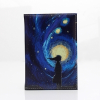 Girl Galaxy Sky Night Passport Cover