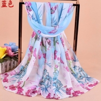 Fashion Ladies Scarves Chiffon Scarf Womens Shawls