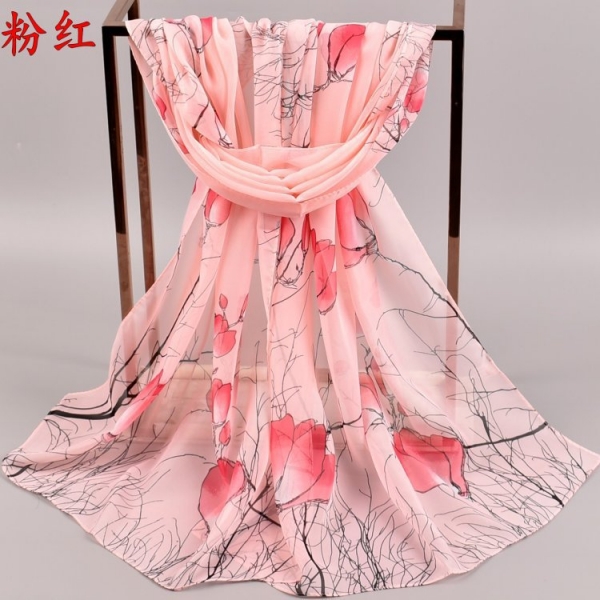 Fashion Ladies Scarves Chiffon Scarf Womens Shawls