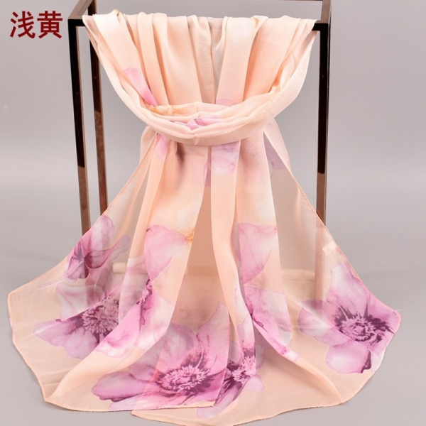 Fashion Ladies Scarves Chiffon Scarf Womens Shawls