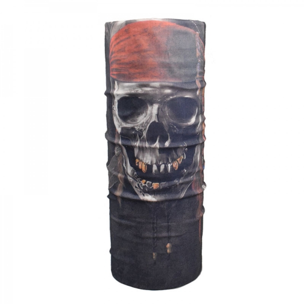 Skeleton Skull Pirate B Multifunctional Face Masks