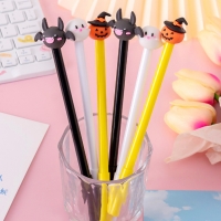 4-12pc Halloween Ghost Pumpkin Ballpoint Gel Pens Kids Party Gift Bag Fillers